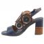 L'Artiste by Spring Step Pinwheel Heeled Sandal Blue (Women's) 2