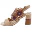 L'Artiste by Spring Step Pinwheel Heeled Sandal Beige (Women's) 2