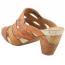 L'Artiste by Spring Step Pita Heeled Sandal Tan Multi (Women's) 5