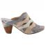 L'Artiste by Spring Step Pita Heeled Sandal Slate Multi (Women's) 1