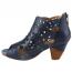 L'Artiste by Spring Step Icon Heeled Bootie Navy (Women's) 2