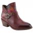 L'Artiste by Spring Step Dainty Lady Heeled Bootie Bordeaux (Women's)