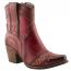 L'Artiste by Spring Step Saddleup Bootie Dark Red Multi (Women's)