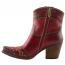 L'Artiste by Spring Step Saddleup Bootie Dark Red Multi (Women's) 2