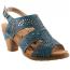 L'Artiste by Spring Step Perfdfection Heeled Sandal Blue (Women's)