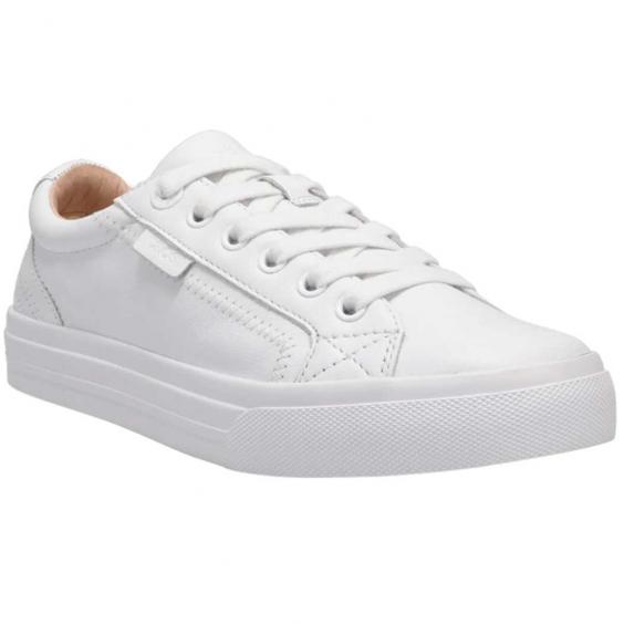 Taos Plim Soul Lux Sneaker White Leather (Women's)