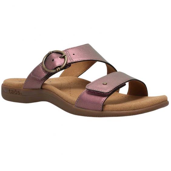 Taos Westside Slide Sandal Violet Metallic (Women's) Taos Westside Slide Sandal Violet Metallic (Women's)