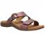 Taos Westside Slide Sandal Violet Metallic (Women's)