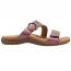 Taos Westside Slide Sandal Violet Metallic (Women's) 1