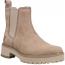 Timberland Carnaby Cool Mid Chelsea Boot Taupe Grey (Women's)