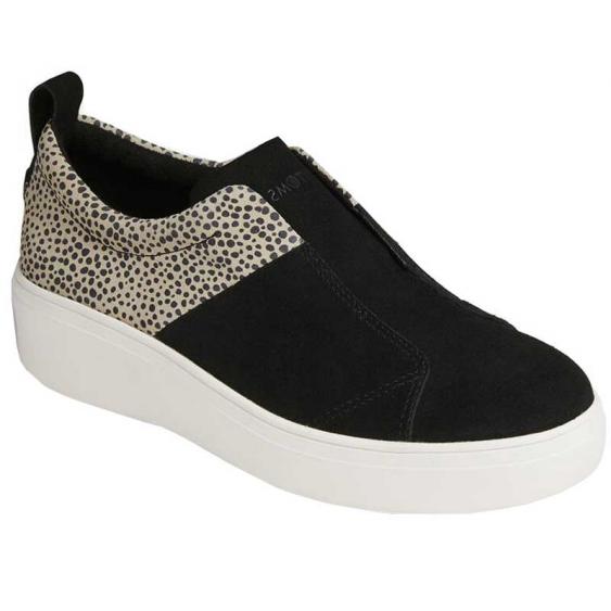 TOMS Shoes Amber Black/ Cheetah 10016318-001 (Women's)