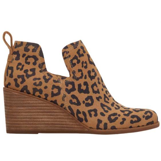 TOMS Shoes Kallie Leopard Print 10017902-200 (Women's)