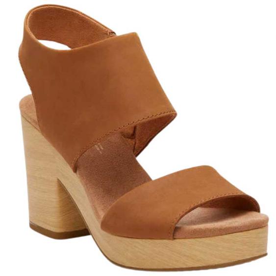 TOMS Shoes Majorca Platform Tan 10019708-200 (Women's)