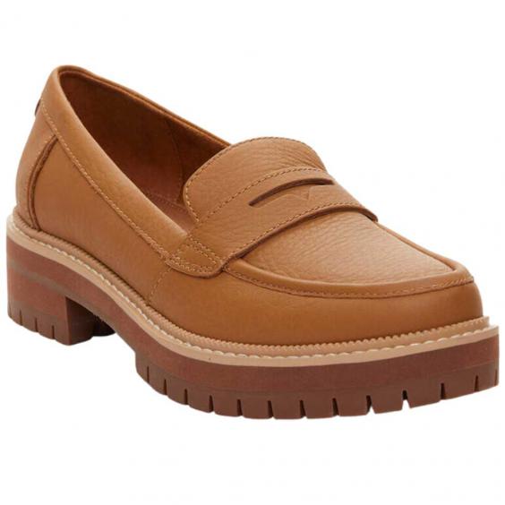 TOMS Shoes Cara Loafer Tan (Women's)