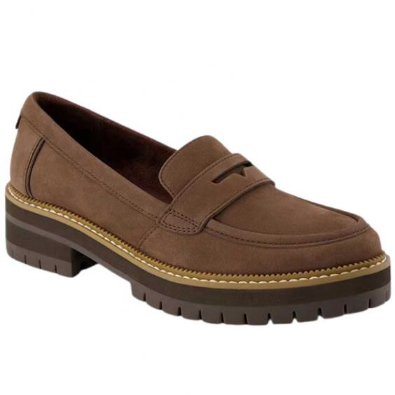 TOMS Shoes Cara Loafer Brown (Women's)