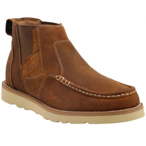Twisted X Casual Gore B Toe Boot Oiled Saddle (Men's)