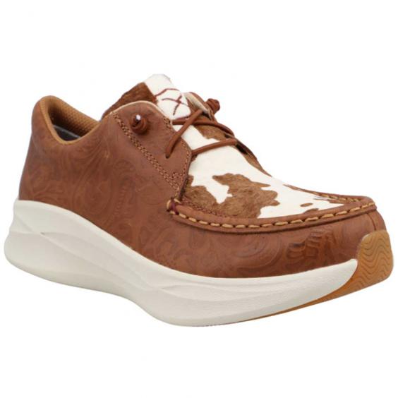 Twisted X Feather X Casual Cowhide Multi & Brown Patina (Women's)