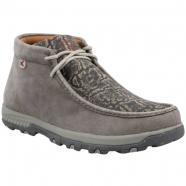 Twisted X Chukka Driving Moc Grey/ Grey Elephant (Men's)