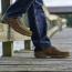 Twisted X Chuckka Driving Moc/ Oiled Saddle & Midnight (Men's) 5