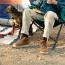 Twisted X 4'' Wedge Sole Boot/ Woven Saddle & Oiled Saddle (Men's) 5