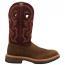 Twisted X 12'' Horseman/ Brunette & Oxblood (Men's) 1