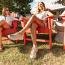 Twisted X Feather X Casual Ivory/ Nude Print (Women's) 5