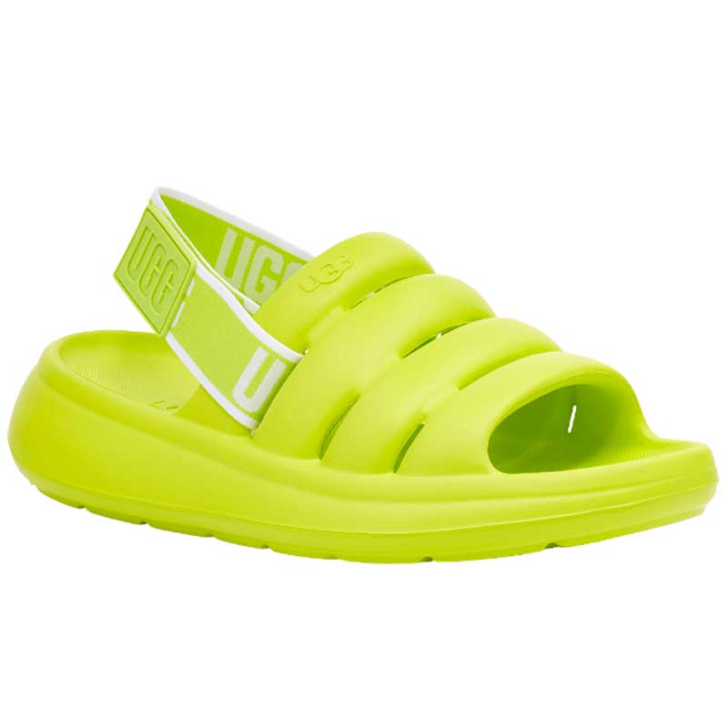 WMNS) UGG Oh Yeah Thick Sole Sandals Yellow 1107953-MRT - KICKS CREW