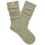 UGG Rib Knit Slouchy Crew Sock Moss Green/ Grassland (Women's) 1