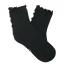 UGG Karsyn Lettuce Edge Quarter II Black (Women's)