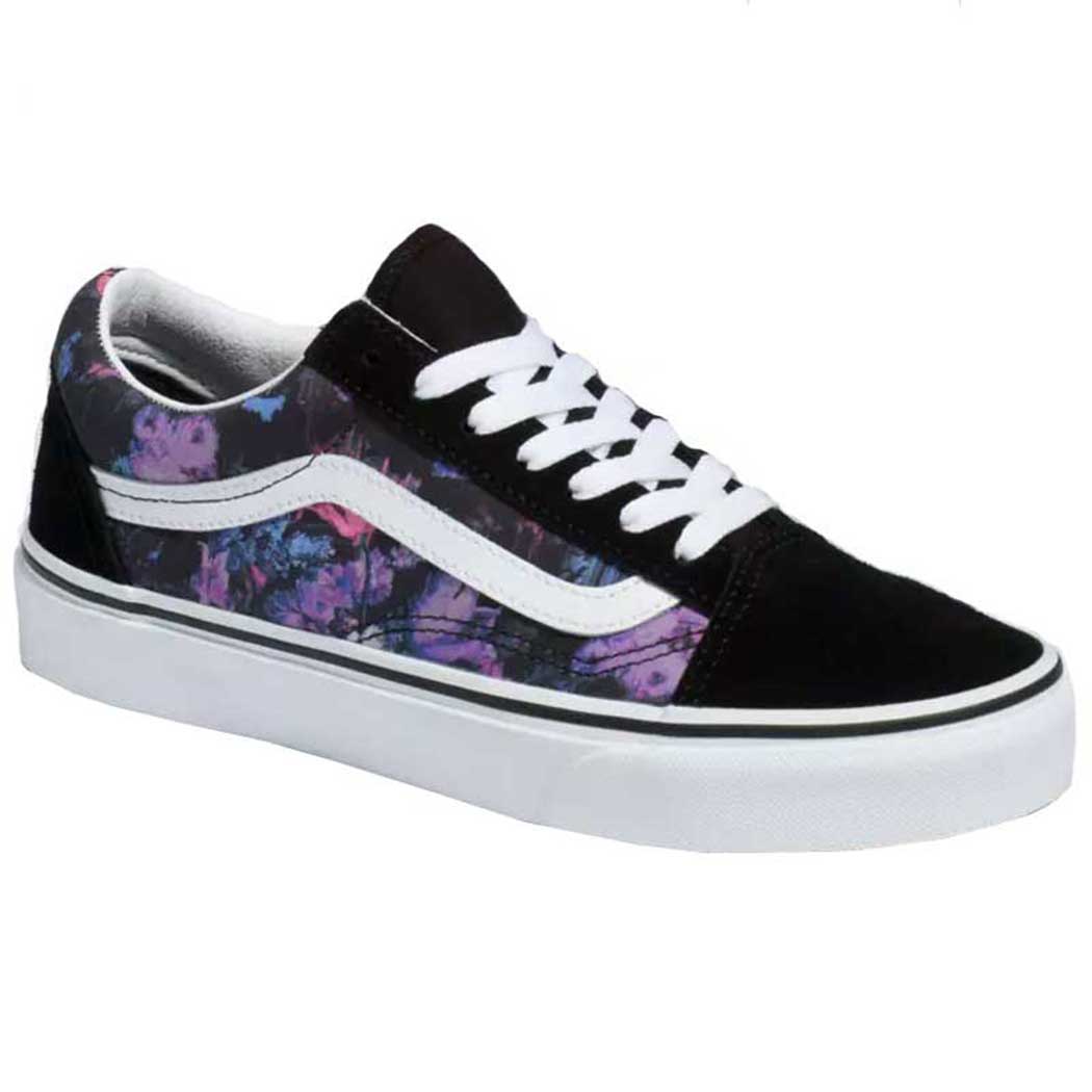 vans old skool floral