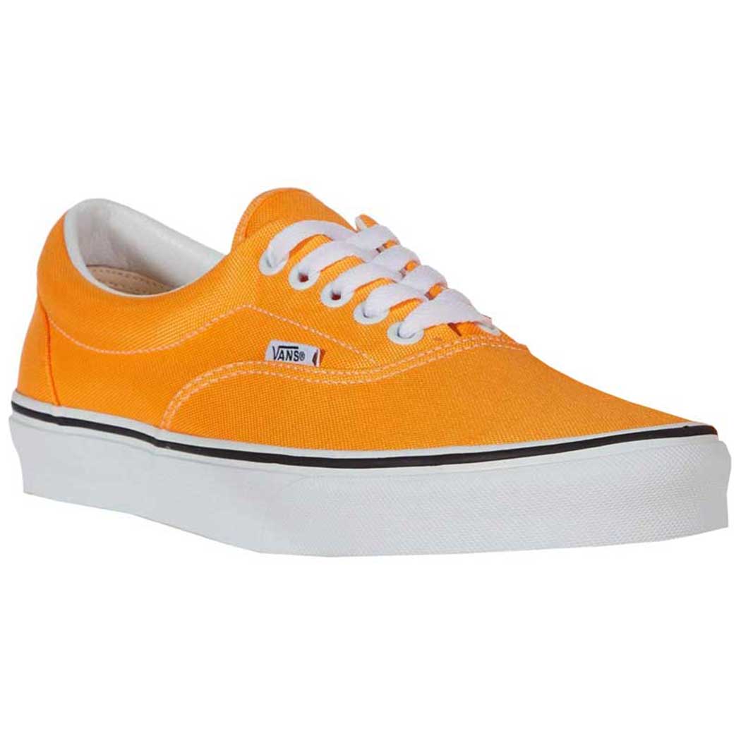 orange vans slip on