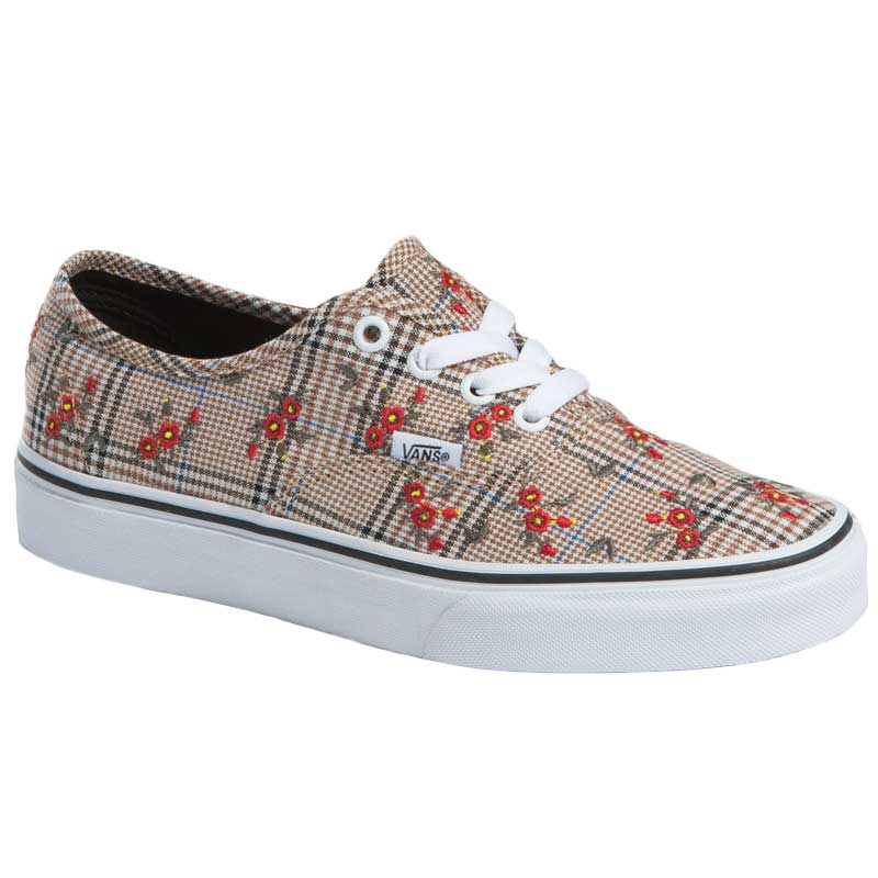 vans floral embroidery