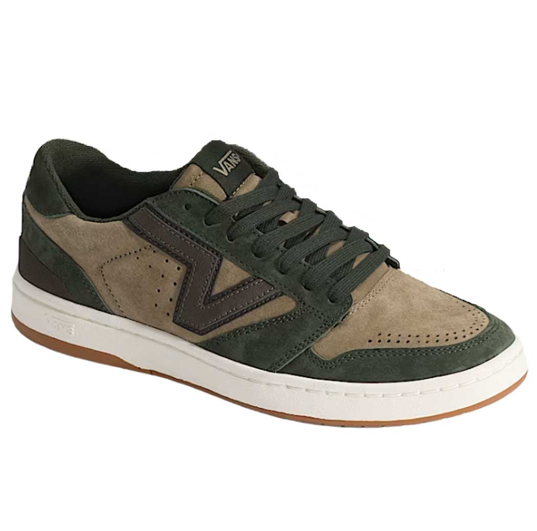 (取寄) バンズ ローランド 2.0 Vans Lowland 2.0 Pig Suede Green/Multi Vans Lowland Pig Suede Green/ Multi -Free Shipping and Exchanges!