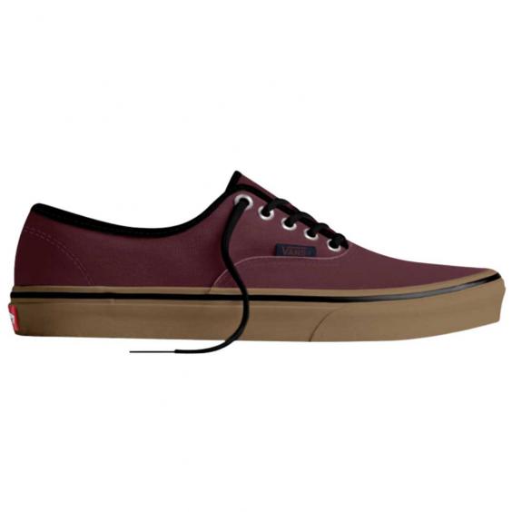 Vans Authentic Sneaker BTS Burgandy/ Gum (Men's) Vans Authentic Sneaker BTS Burgandy/ Gum (Men's)