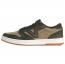 Vans Lowland 2.0 Retro Sneaker Pig Suede Green/ Multi (Men's) 2