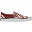 Vans Classic Slip-On Color Theory Checkerboard Rust Bronze (Men's)