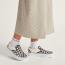 Vans Classic Slip-On Stackform Checkerboard Black/ Classic White (Women's) 5