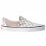 Vans Classic Slip-On Color Theory Checkerboard Mushroom (Women's) 1