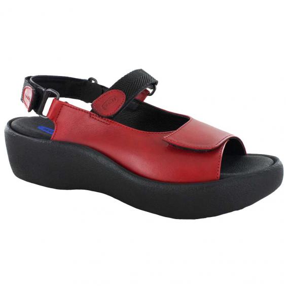Wolky Jewel Sandal Red Vegi Leather 0320450500 (Women's)