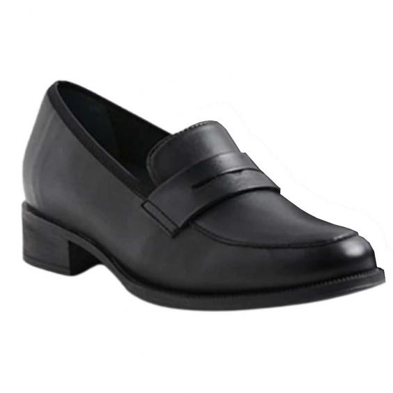 Wolky Alabama F2F Loafer Black Biocare Stretch (Women's)