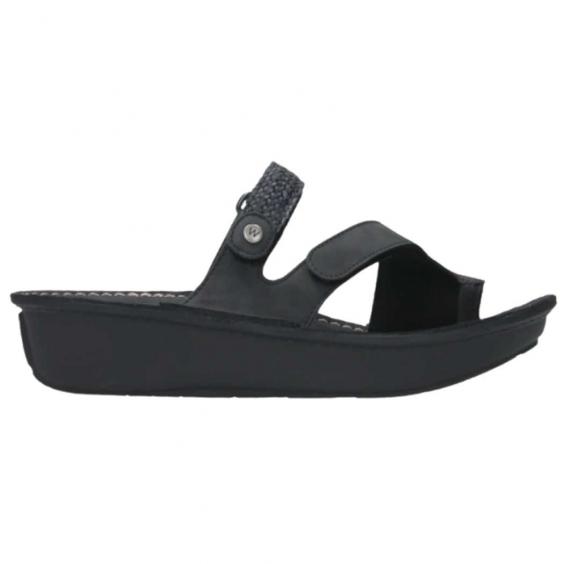 Wolky Chicama Sandal Black Tiza Biocare (Women's)