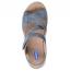 Wolky Ikaria Sandal Denim Tiza Biocare (Women's) 3