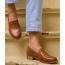 Wolky Alabama F2F Loafer Natural Biaocare Stretch (Women') 5